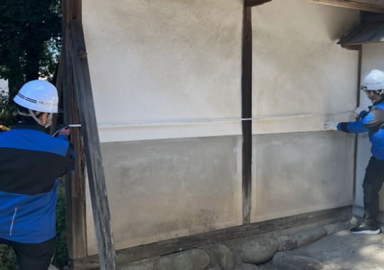 補償業務の様子