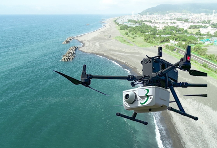 UAVグリーンレーザ計測