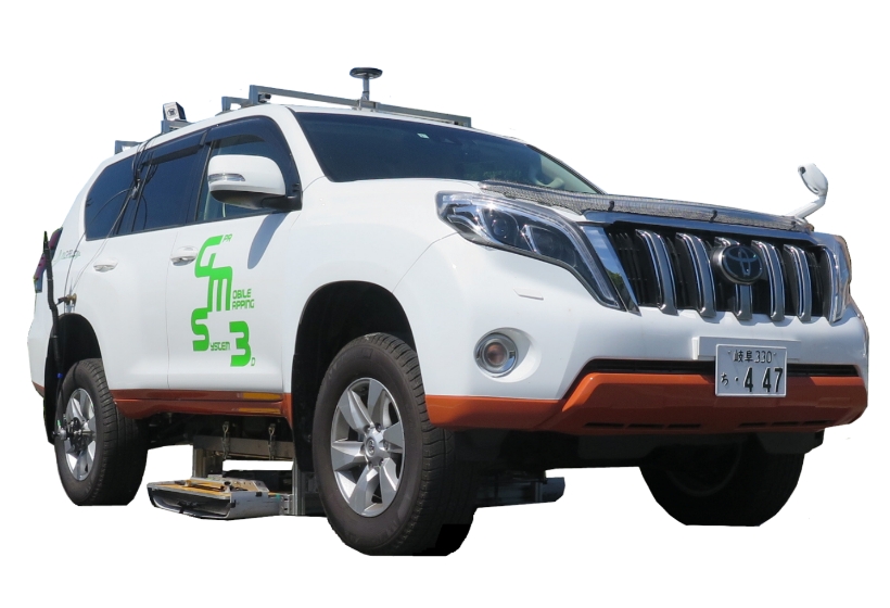 車載型地中レーター探査システム GMS3