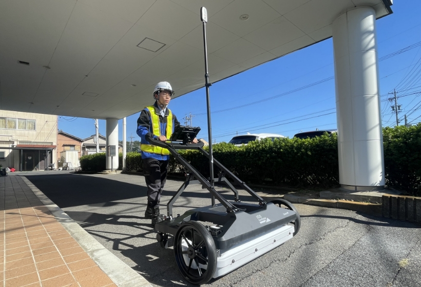 3D地中レーダー探査システム Stream DP